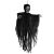 Ruhhy Black Hanging Skeleton - Halloween Grim Reaper Decoration