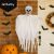 Ruhhy 26124 Viseća bijela dekoracija kostura – 70 cm Halloween ukras 139784037