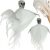 Ruhhy 26124 Függő fehér csontváz dekoráció – 70 cm-es Halloween dísz 139784037
