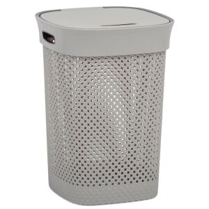 Dea home Woolly szennyestartó 50 L - szürke/antracit