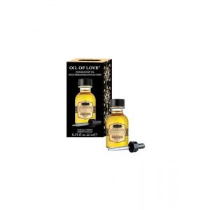 Kama Sutra Oil of Love Vanilla Creme 22 ml - olejek rozgrzewający o aromacie wanilii 139786080 - Krem i olejek do masażu