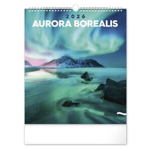 REALSYSTEM 2026 Aurora Borealis fali naptár - REALSYSTEM