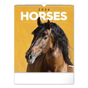 REALSYSTEM Horses 2026 Fali Naptár - Borítókép - REALSYSTEM