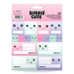 Bubble Cute füzetcímke+matrica 141470957 - Füzetcímke