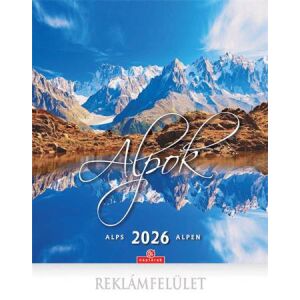 Naptár, fali, CSG, "Alpok" 139793010 - Naptár