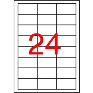 Etikett, 64,6x33,8 mm, poliészter, időjárásálló, fehér, APLI, 2400 etikett/csomag 139793368 - Irodai papíráru