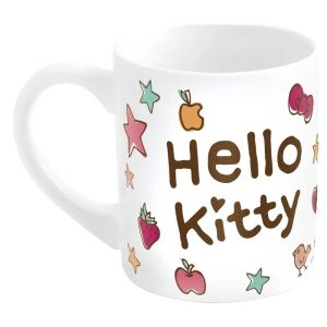 Чаша Hello Kitty Stars, порцеланова чаша за кафе 325 ml със звезден дизайн - Hello Kitty