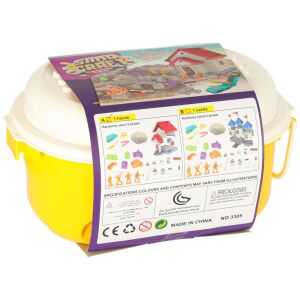 Kinetikus homok házépítő készlet - 750g 139805921 - Szabadtéri játék és felszerelés