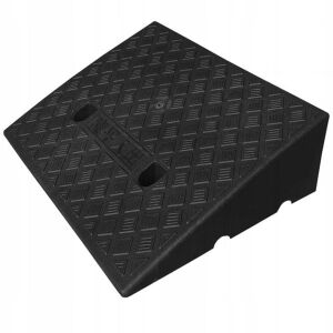 Randrampe für Bordsteine, schwarze Autoladerampe, 15 cm