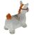 Gyerek gumi ugráló plüss lovacska - 49x23x55cm 139809137