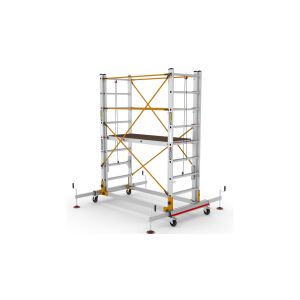 Cagsan Telesafe XL Alap 2x8 fokos kétrészes állvány - (Munkamagasság:4,7m) 140590369 - Létra & Állvány