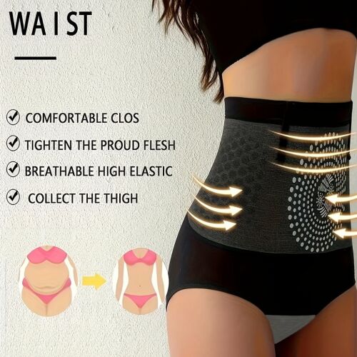 Elegáns Magas Derékú Has Kontrolláló Alakformáló Női Bugyi 139853449