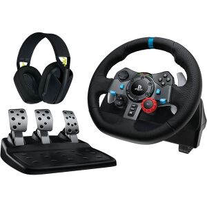 Logitech G29 Driving Force Racing Wheel + Logitech G435 Headset készlet (PC / PS4 / PS5) 139840864 - Logitech