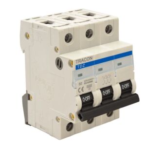 Tracon TDZ-3C-20 Sorolható C 3P 20A Kismegszakító 139841010 - Tracon
