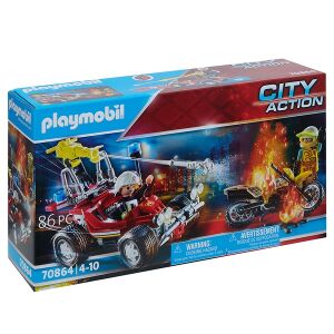Playmobil 70864 City Action - Tűzoltó bevetésen