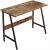 Ipari loft stílusú iskolai számítógépes íróasztal, rusztikus fa, retro, 100 cm 139818245