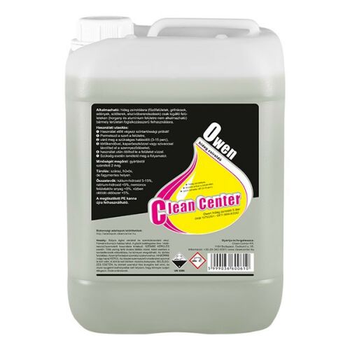 Hideg zsíroldó CLEAN CENTER Owen 5L 139820540