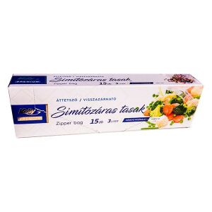 Uzsonnás és hűtőtasak KELLY simítózáras 23x32 cm 3L 15 darabos 139820756 - Kelly