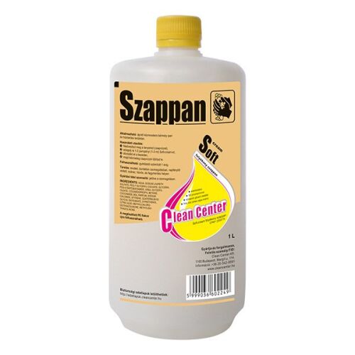 Folyékony szappan utántöltő CLEAN CENTER Soft-cream 1L 139821929