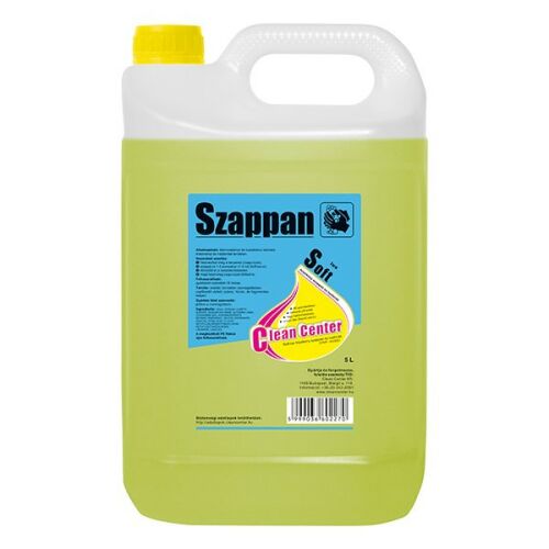 Tusfürdő és szappan utántöltő CLEAN CENTER Soft-lux 5L