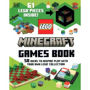 DK LEGO Minecraft Games Book - 50 Fun Ideas to Play with Your LEGO Collection 139825372 - Idegennyelvű könyv