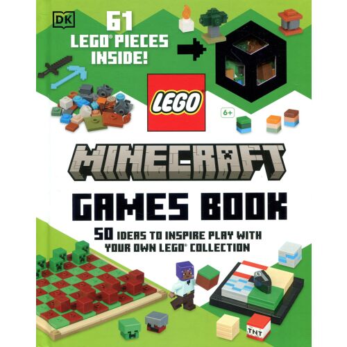 DK LEGO Minecraft Games Book - 50 Fun Ideas to Play with Your LEGO Collection