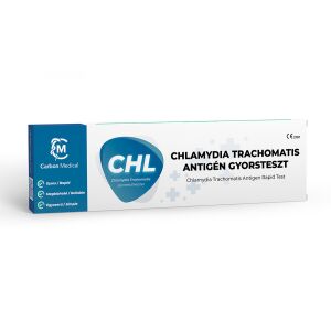Chlamydia trachomatis (Ct) antigén gyorsteszt nőknek és férfiaknak (1 db/doboz)