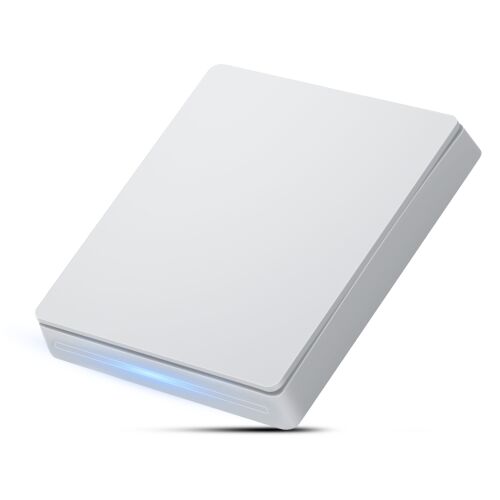 Zadabso intelligens kapcsoló, WiFi Tuya Smart Life, 1 csatorna, fehér