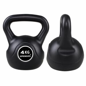 Felbontott! - Springos Kettlebell 4kg - Fekete 139832766 - Springos
