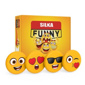 Radír, smile-nagy, 36 db/display, Silka 139833145 - Radír