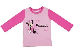 Disney Hosszú ujjú póló - Minnie Mouse #rózsaszín - 74-es méret 30484488 Gyerek hosszú ujjú pólók - Pamut