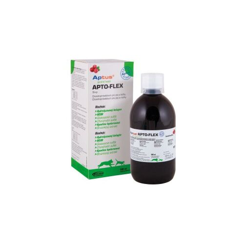Aptus Apto-Flex szirup 500ml ízületi támogatásra kutyáknak és macskáknak - Kiegészítő takarmány kutyáknak