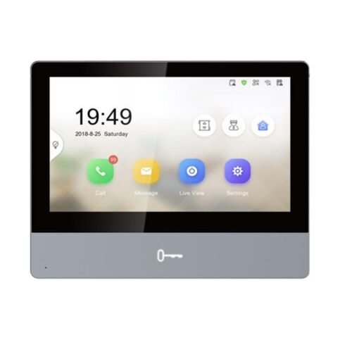 Videovrátnik Hikvision DS-KH8350-TE1 17,8 cm (7") Čierna, Sivá 139848140