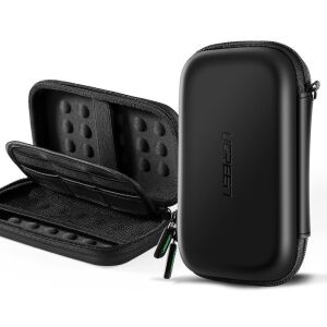 Puzdro na úložný disk Ugreen 40707, puzdro EVA (etylénvinylacetát), čierne 145345436 - Puzdrá na tablety