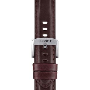 Tissot barna gyári bőrszíj 20 mm 139848650 - Tissot