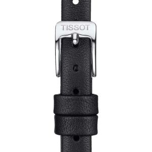 Tissot fekete gyári bőrszíj 9 mm 139848664 - Tissot