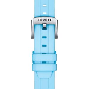 Tissot kék gyári szilikon óraszíj 18 mm 139848701 - Tissot