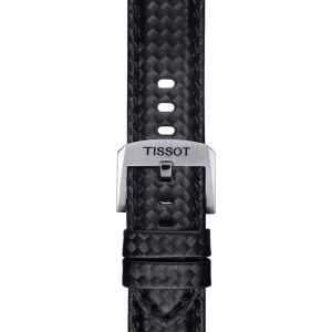 Tissot fekete gyári textúrált bőrszíj 20 mm 139848827 - Tissot