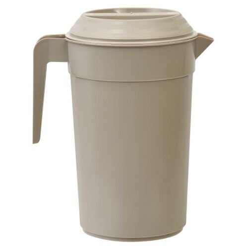 Enger műanyag kancsó fedővel 2 L, szürke