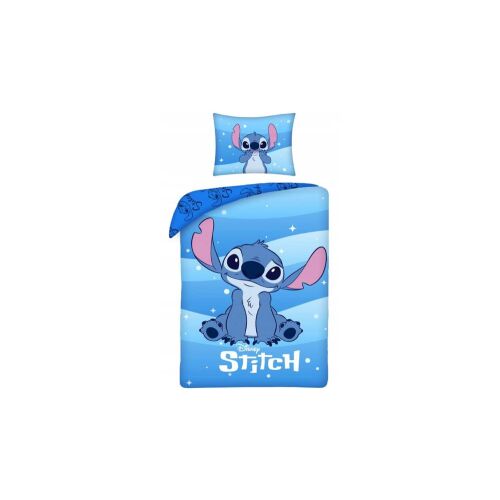 Posteľná bielizeň Lilo & Stitch s postavičkou Stitch. Obliečka na paplón a obliečka na vankúš s motívom Disney.