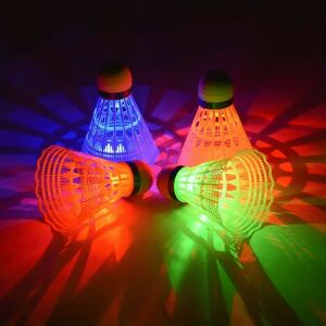 4db Sötétben világító Tollaslabda készlet 139854666 - Tollasütő, labda és felszerelés