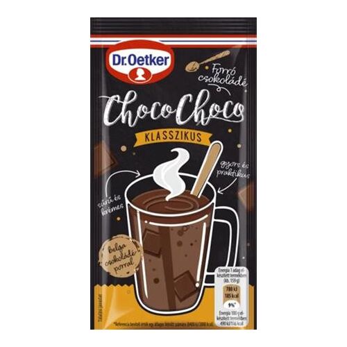 Forró csokoládé, 34 g, DR OETKER "Choco-Choco", klasszikus 139857542