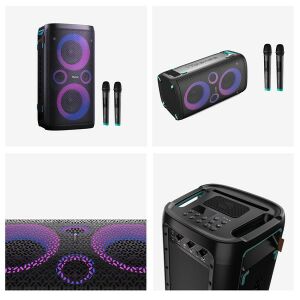 Hisense Party Storm1 300W Bluetooth party hangszóró + 2 mikrofon 139859365 - Hisense