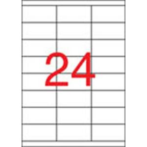 Etikett, univerzális, 70x33,8 mm, APLI, 2400 etikett/csomag 139859331 - Irodai papíráru