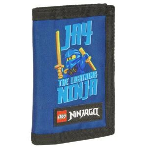Pénztárca, tépőzáras, LEGO "Ninjago Jay", kék-mintás 139859356 - Gyerek pénztárca