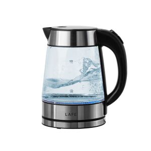 Lafe LAFCZA47618 Essential, 1.7 L, 2200 W, Üveg, Inox-Átlátszó-Fekete, Vízforraló 139861068 - Lafe