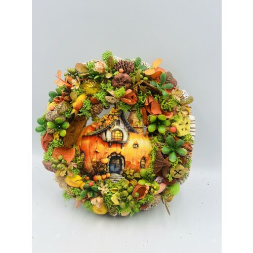 \u0150szi tu00f6khu00e1zas ajtu00f3du00edsz, őszi laku00e1sdekoru00e1ciu00f3