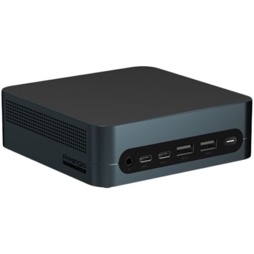 Компютър Prestigio Solutions PSMPC103 Barebone, Intel Core i3-1215u, Без RAM, Без място за съхранение, Wi-Fi 6, Intel UHD Graphics, Черен 139866121