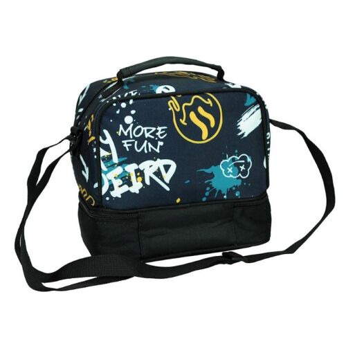 No Fear Weird isolierte Lunchtasche mit zwei separaten Fächern