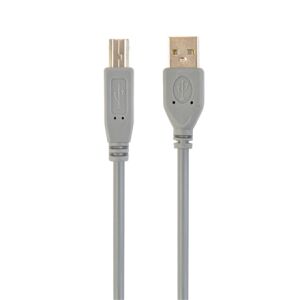 Kabelis Gembird USB samec - USB samec B 1,8 m sivý 140615994 - USB káble